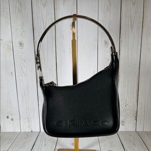 CIRIACO • Ashley Minimalist Baguette “Metal C Handle”